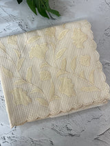 Moonga Kota checks saree with applique work MMC457