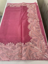 Soft Turkish Organza saree MSOS101