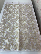 Jute Linen saree with thread work MSH206 - Lavender