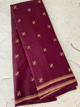 Soft Gachi silk saree with zari weaving MGH76