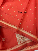 Soft Gachi silk saree with zari weaving MGH76