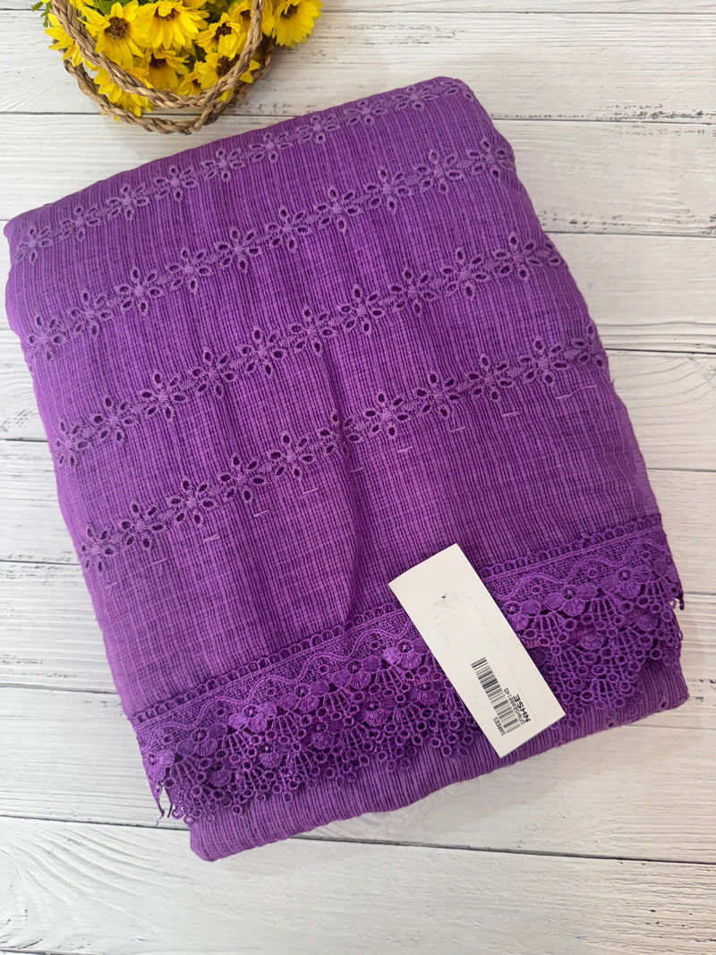 NetKota Hakoba saree with lace border MS6713