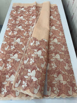 Jute Linen saree with thread work MSH206
