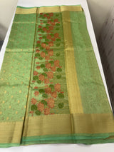 Banarasi crush tissue saree MS11290