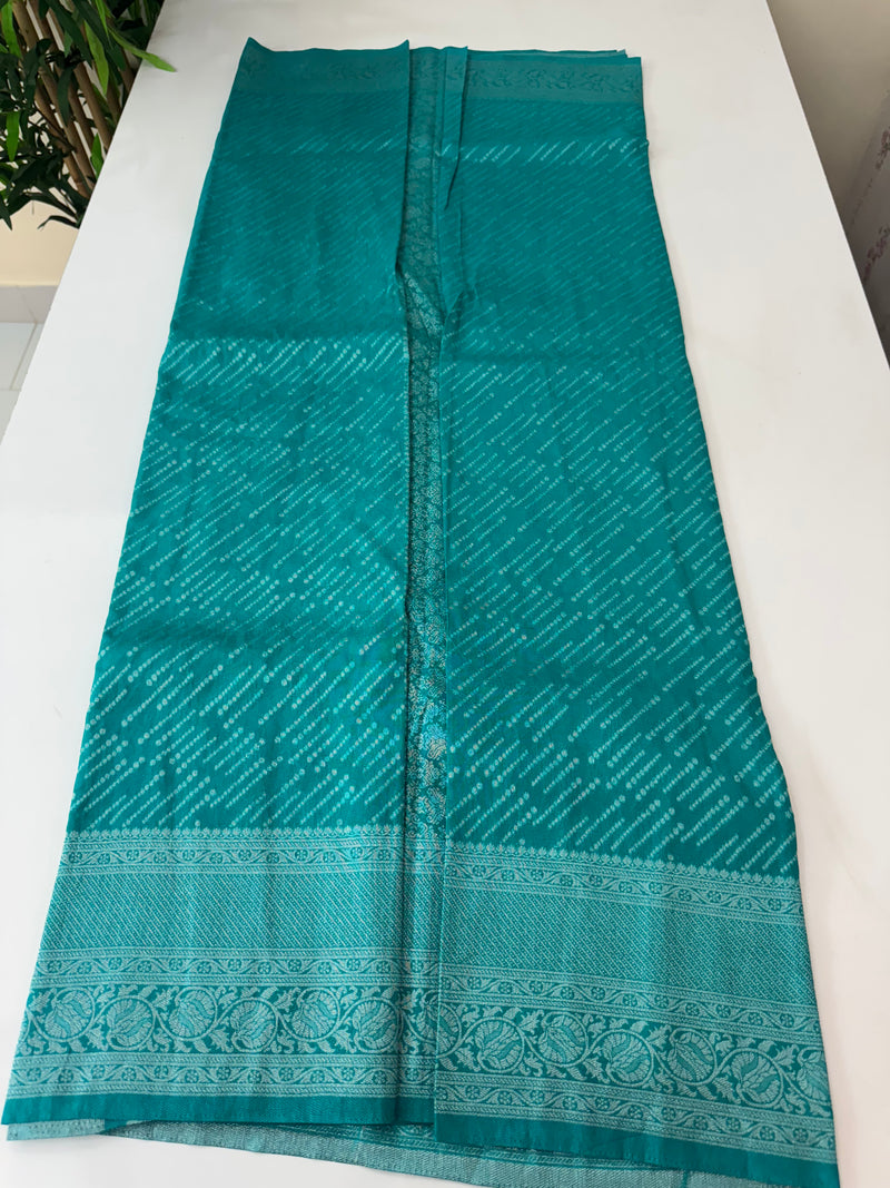 Soft chiffon Georgette saree - MS13321 SeaGreen