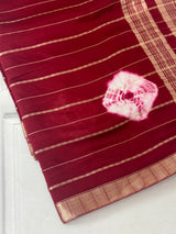 Banarasi Weaving Dola Silk Saree MS7611 Maroon