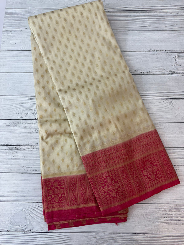 Semi banarasi Georgette saree - MSB8976