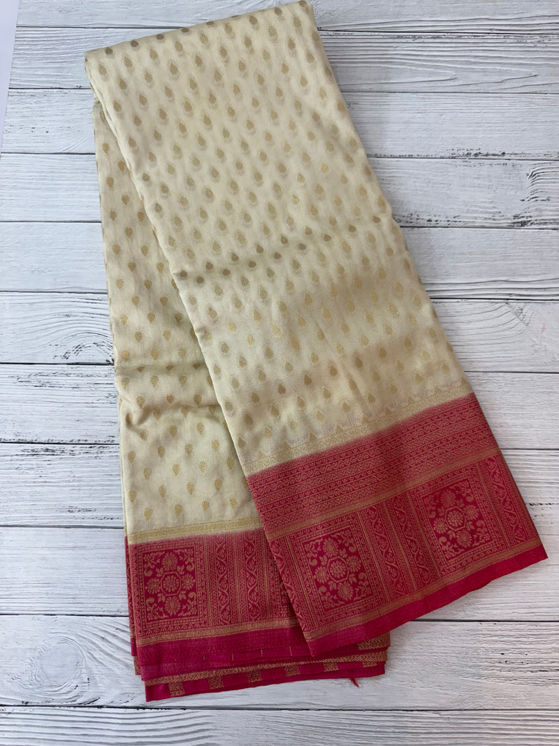 Semi banarasi Georgette saree - MSB8976