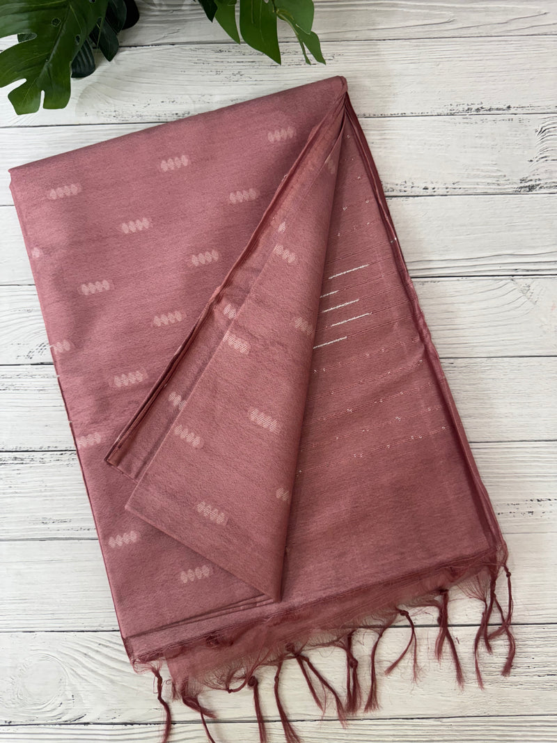 Semi tussar saree MS871