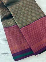 Brocade semi silk saree MS67443