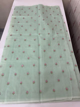 Lightweight Kota Supernet saree with embroidery MS143
