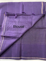 Tussar mix Semi silk saree with small zari weaving MSS8925