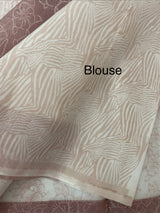 Ombre Kota Supernet saree with cross  embroidery MS1445