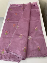 Art silk saree with embroidery SVPSMC • Lavender