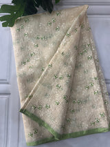 Kota silk cotton embroidery saree MCES674