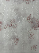 Supernet embriodery saree MS1490