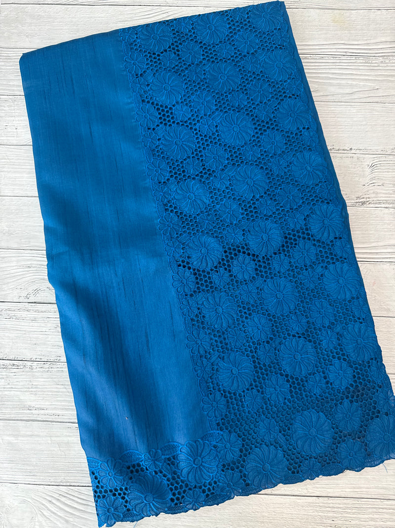 Cutwork Semi tussar saree MTSS845