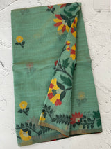 Jamdani silk Cotton Saree with thread work  MSJ787