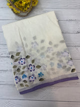 Soft kota saree with handpainting MNEKS499