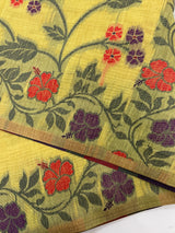 Jamdani silk Cotton Saree with thread work  MSJ790