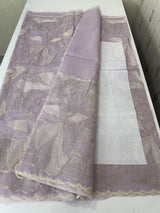 Semi organza saree with thread work - MSH910