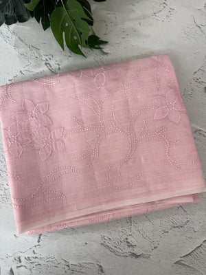 Premium NetKota Applique work saree  MSH198