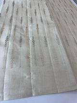 Blended tussar saree with embriodery - MS8665 Cream