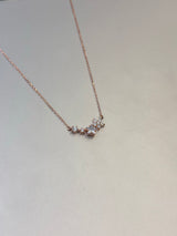 Elara 92.5 RoseGold Necklace EL263