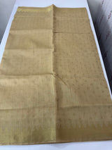 Semi chanderi saree with buttas MSF784 Beige