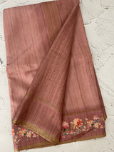 Semi soft Matka silk saree MSS599