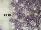 Soft Organza saree with embroidery borders - MCW895