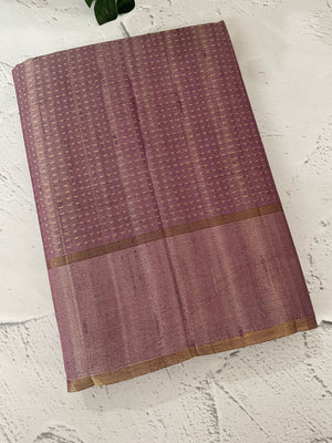 Tussar mix Semi silk saree with thread work MSS8930