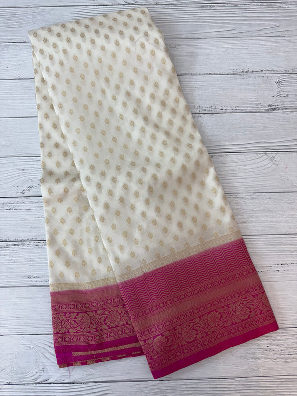 Semi banarasi Georgette saree - MSB8976