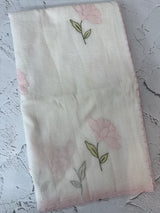 Kota silk cotton saree with applique work MS81789