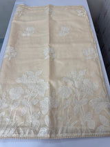 Soft kota silk saree with applique work MS15017