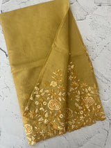 Soft kota silk saree with embriodery  MS12859