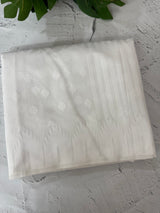 Semi chanderi saree with thread work MSH307 White