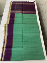 Semi silk saree with zari weaving  MSG6161