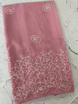 Georgette saree with embroidery work MSG456