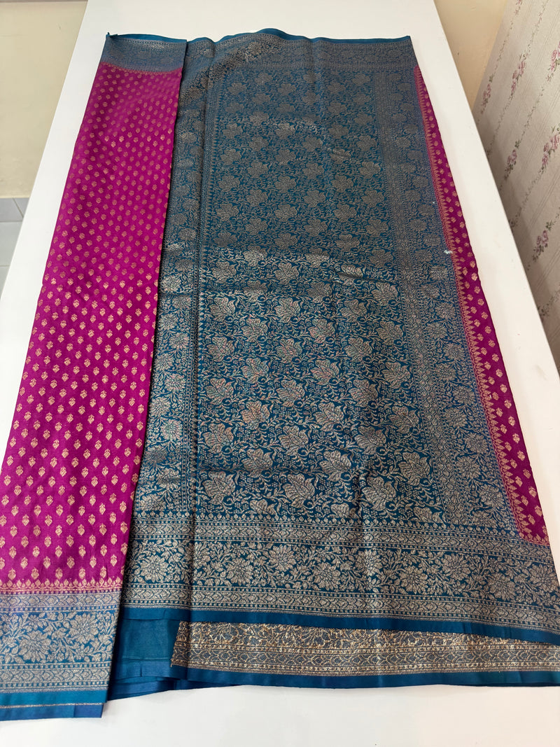 Banarasi viscose Georgette saree MKGS611