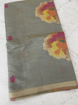 Jamdani silk Cotton Saree with thread work MSJ790
