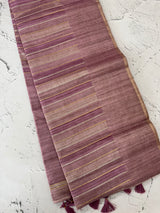 Multi color Semi soft silk saree with borders MSS590