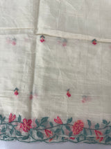 Unstitched Cotton Salwar Set with cross stitch embroidery- MUS105 (1)