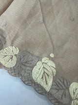 Kota checks saree with embroidery MSD543