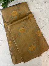 Pure desi tussar silk saree with embroidery- MTSS659