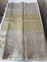 Crushed Tissue silk saree with thread work  MS16617 (2)