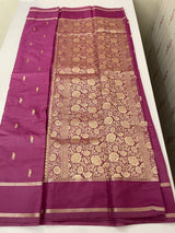 Soft Gachi silk saree with zari weaving MGH76