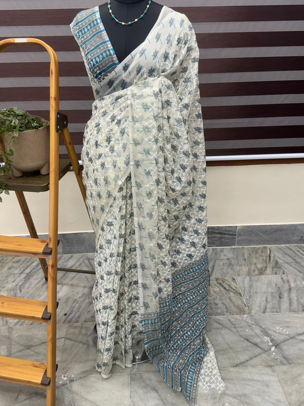 TARA - Phulkari NetKota saree MPKS655