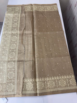Tissue silk saree with Chikankari embroidery MTTS97(3)