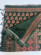 Printed soft crepe silk sarees MS5432